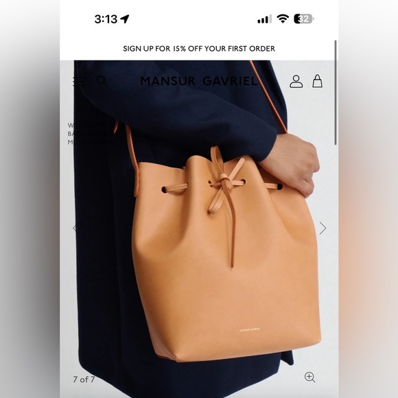 Mansur Gavriel Bucket Bag - Picture 7 of 7